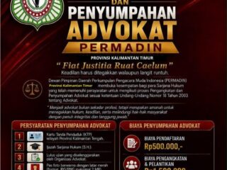 DPD PERMADIN Kaltim Siapkan Pengangkatan Advokat Baru di Wilayah Hukum PT Balikpapan