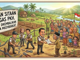Lahan Sitaan Satgas PKH di Desa Pamalian Bauntung Direncanakan Dikembalikan ke Masyarakat, Skema Bagi Hasil direncanakan 20:80 Disiapkan