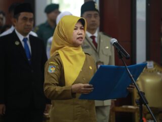 Lisda Ariyana Lantik Pelaksana DPPI Kalteng Periode 2026–2030 dan Buka Pusdiklat Calon Paskibraka 2026