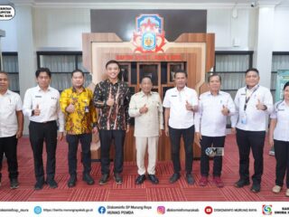 Bupati Heriyus Terima Audiensi Perwakilan BKKBN Kalteng