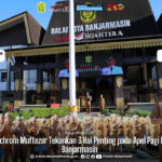 Sekda Ichrom Muftezar Tekankan 3 Hal Penting pada Apel Pagi Pemko Banjarmasin